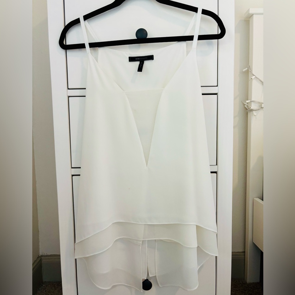 BCBGMaxAzria Sleeveless Blouse